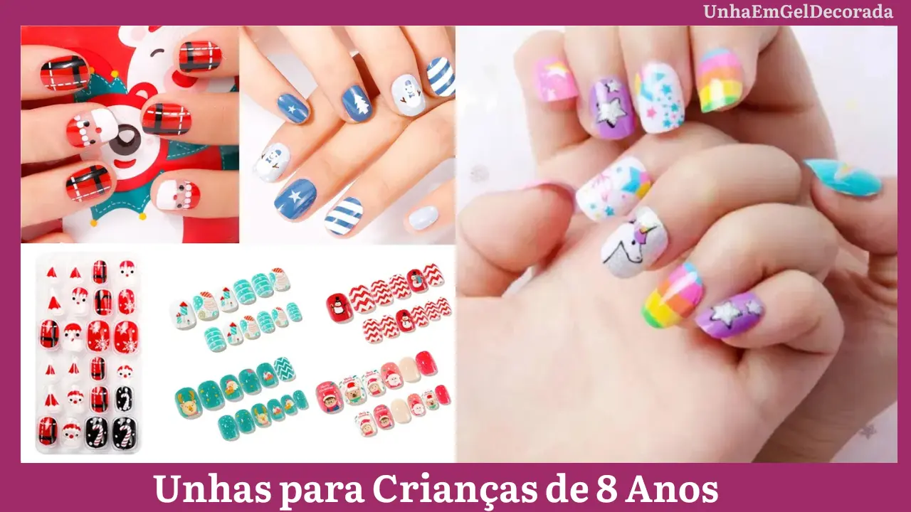 Unhas para Crianças de 8 Anos