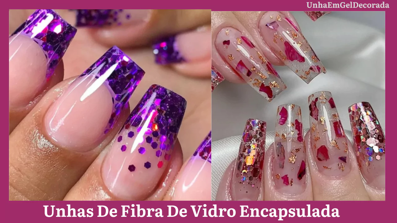 Unhas De Fibra De Vidro Encapsulada